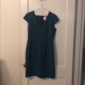 JCrew Dress. Teal. Size 8